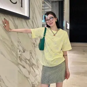 GUCC Neon Print T-Shirt