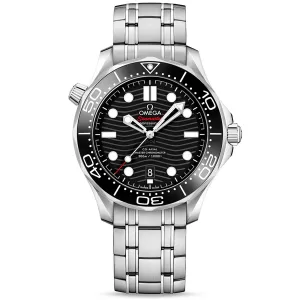 Buy Seamaster Diver 300m 42mm Black Dial Men Watch