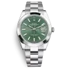 Rolex Datejust 41 with Green Motif Dial