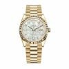Rolex Day Date 128238 Yellow Gold Mother Of Pearl Dial Replica
