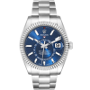 Rolex Sky Dweller Blue 42mm Dial Steel Mens Watch
