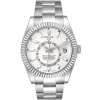 Rolex Sky Dweller White 42mm Dial Steel Mens Watch