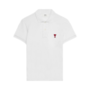 AMI Paris Ami de Coeur organic-cotton polo shirt