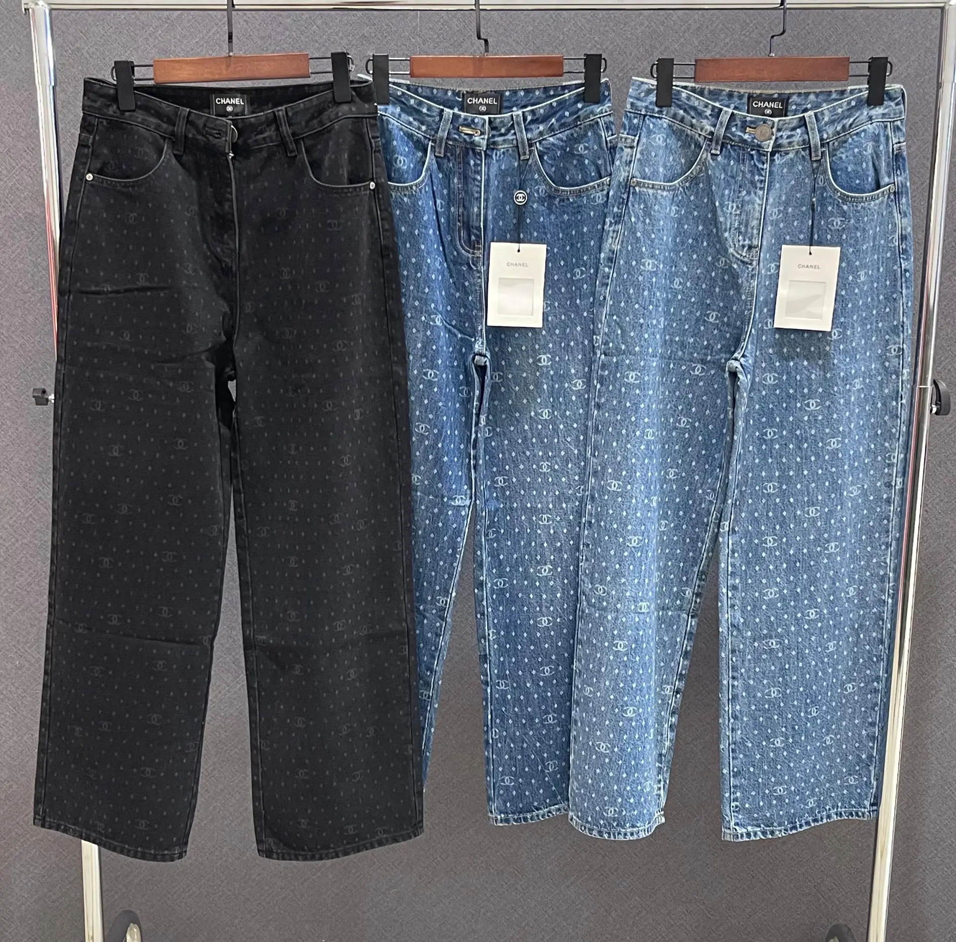 CHANEL Boys Straight Fit Stretchable Jeans CHANEL Boys Straight Fit Stretchable Jeans