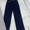 CHANEL Women Flared High-Rise Dark Jeans
