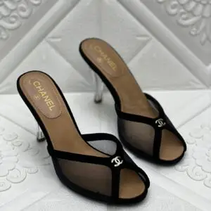 CHANEL Signature CC Logo Sandals