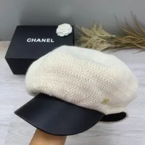 CHANEL Woolen Beanie Cap