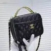 CHANEL Quilted Lambskin Camera Bag