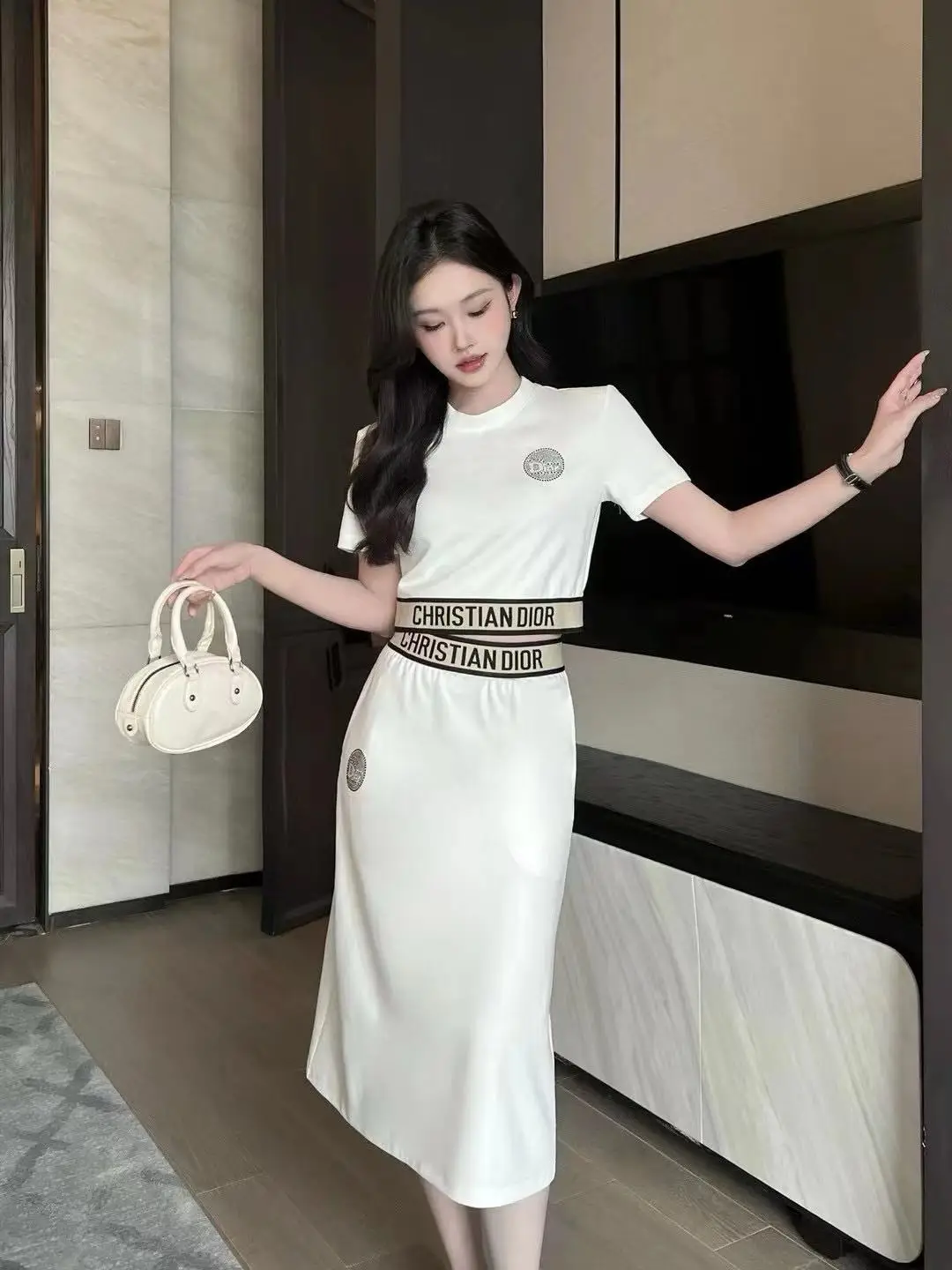 DIOR Floral Print Sport Skirt DIOR Floral Print Sport Skirt