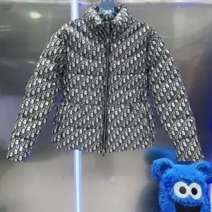 DIOR Oblique Print Puffer Jacket
