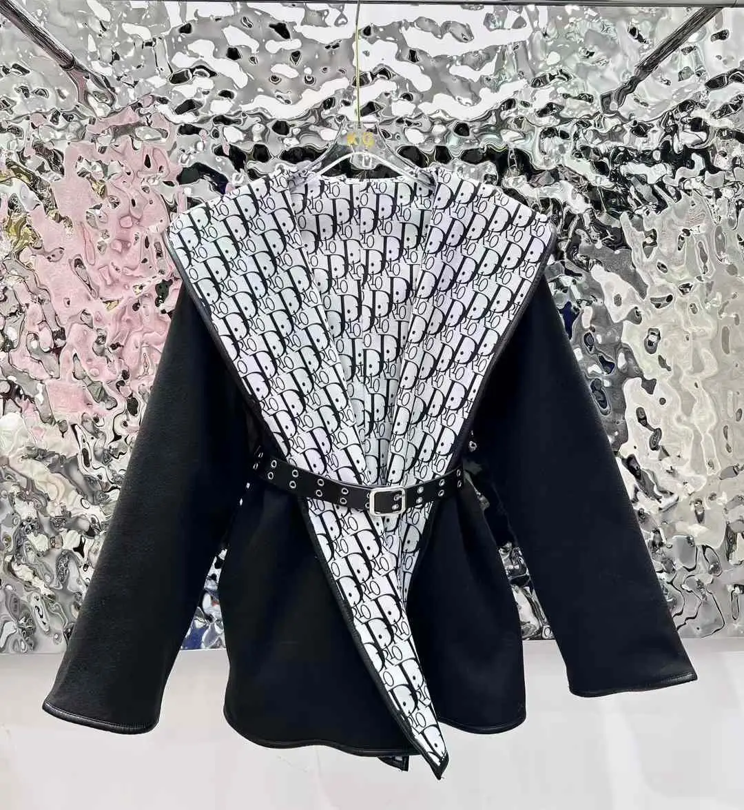 DIOR Fringed Faux-Leather Jacket DIOR Fringed Faux-Leather Jacket