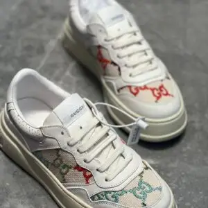 GUCCI Multi-Colored Canvas Sneakers