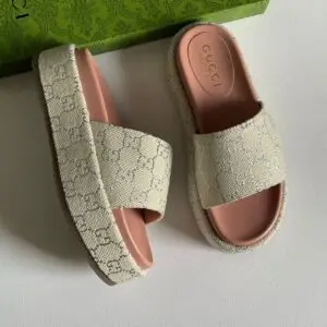 GUCCIGUCCI Angelina Platform Slide Sandals