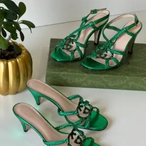 GUCCI Jordaan Leather Pump