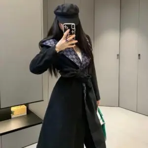 GUCCI Reversible GG Monogram Wool Coat