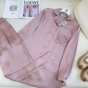 LOEWE-Inspired Suit Pajama Set