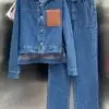L OE WE Washed Denim Denim Set