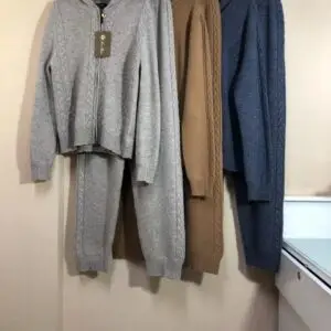 L.OE WE Solid Knitted Tracksuit