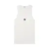 LOEWE Logo-Embroidered Ribbed Stretch-Cotton Tank Top