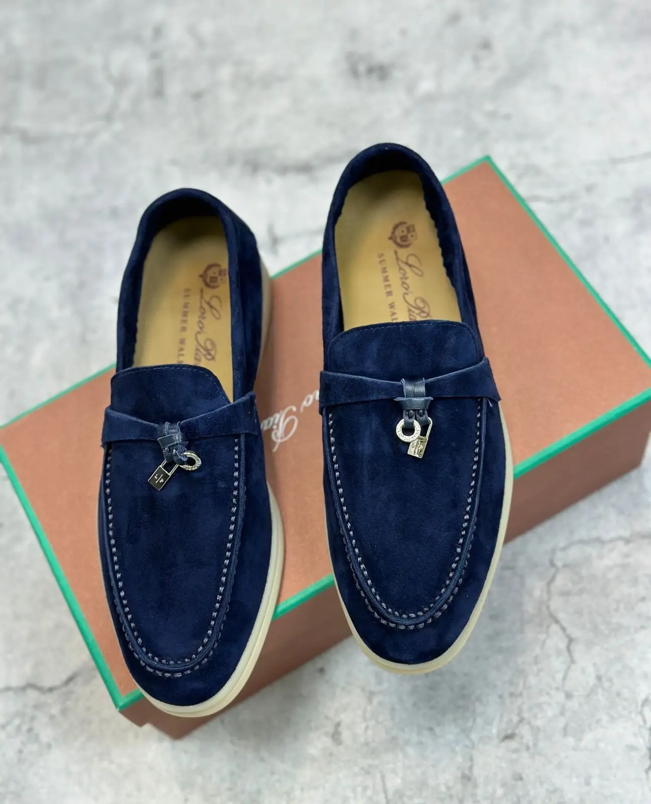 LORO PIANO Summer Charms Walk Shoes LORO PIANO Summer Charms Walk Shoes