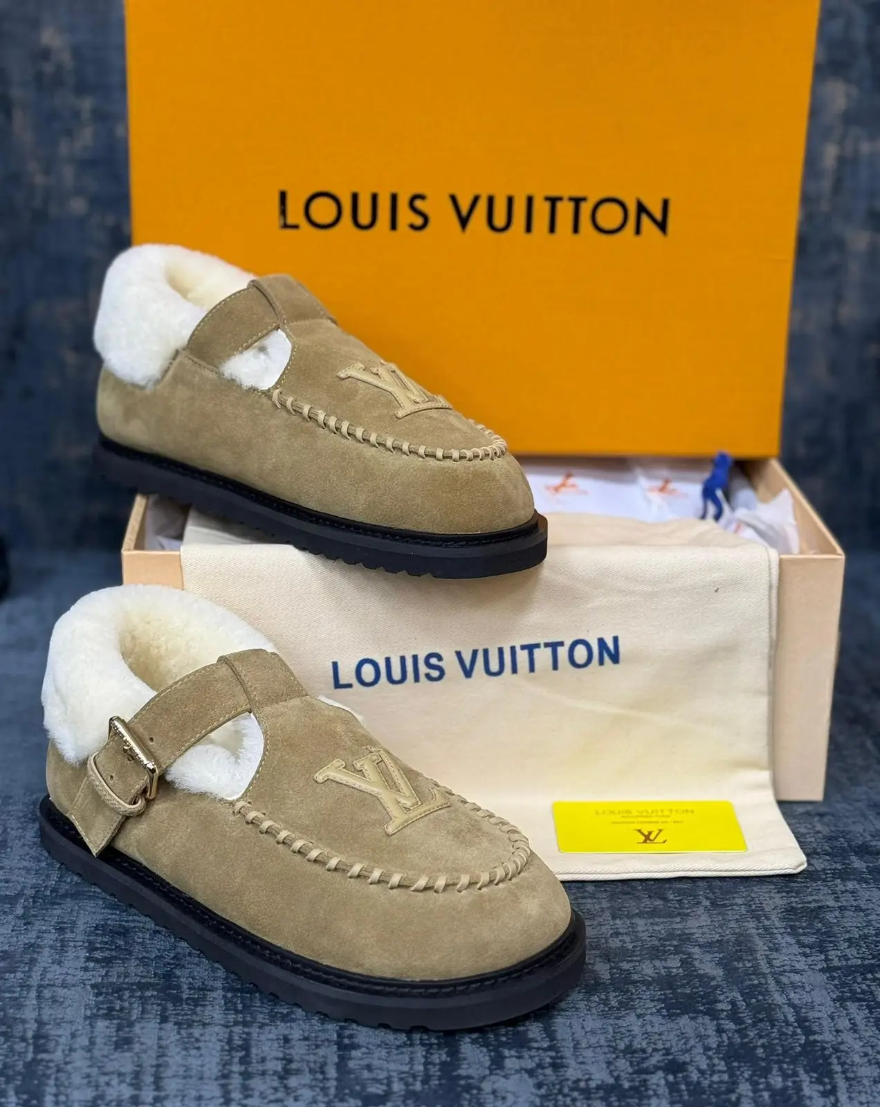 LOUIS VUITTON Aspen Platform Clog LOUIS VUITTON Aspen Platform Clog