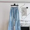LOUIS VUITTON BLUE Jeans & Jeggings for Women