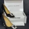 Manolo Blahnik Stud High Heel Pump
