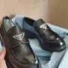 PRADA Monolith Leather Loafers
