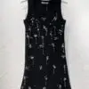 PRADA Embellished Logo Tank Top