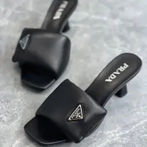 PRADA Padded Nappa Sandals