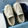 PRADA Monolith Leather Loafers