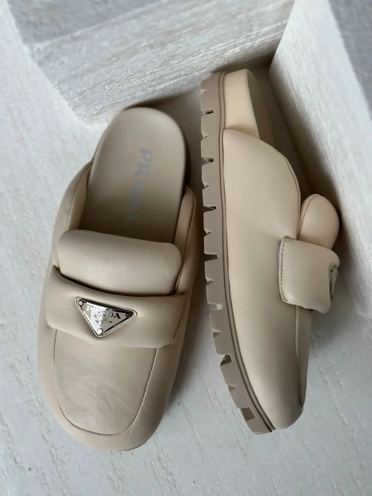 PRADA Puffy Loafers PRADA Puffy Loafers