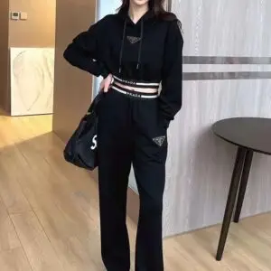 PRADA Luxury Women's Tracksuit Set