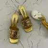 PRADA Ciabatte Spazzolato Borchie Sandals