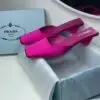 PRADA Satin Mules
