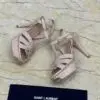 YSL Nude Platform Heels