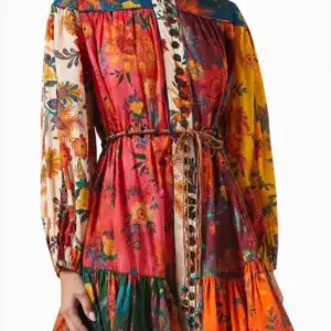 ZIMMERMANN Belted Mini Dress