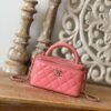 CHANEL Vanity Case with Chain Bag |