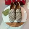 GUCCI Maxi GG Canvas Loafers