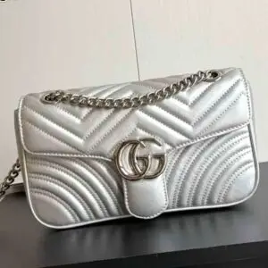 GUCCI GG Marmont Crystals Medium Shoulder Bag