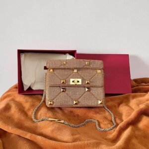 Valentino Garavani Large Roman Stud Shoulder Bag