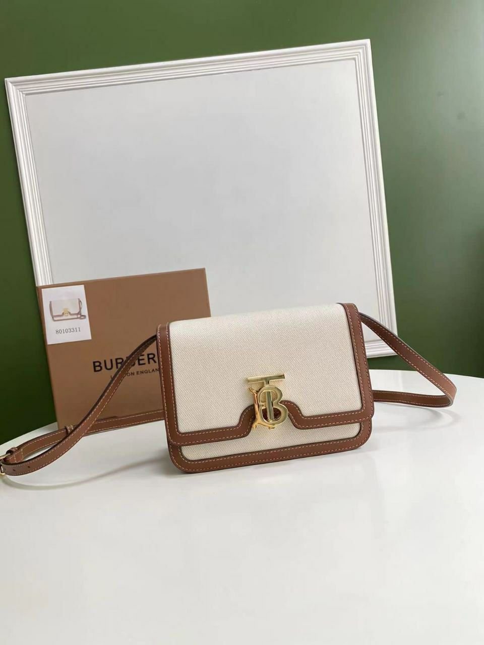 Burberry TB Monogram Crossbody Bag Burberry TB Monogram Crossbody Bag