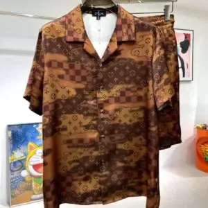 Louis Vuitton Hawaii Shirt and Short Set