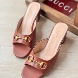 Gucci Horsebit Leather Slides
