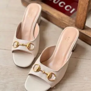 Gucci Horsebit Leather Slides