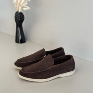 LORO PIANA Suede Loafers
