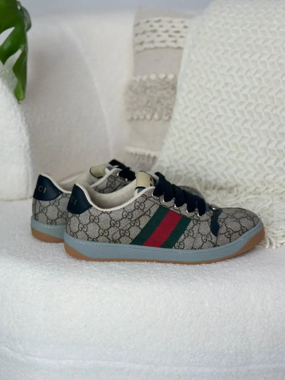 Gucci Screener Leather Sneaker Gucci Screener Leather Sneaker