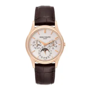 Patek Philippe Grand Complications 5140 White Dial Rose Gold Replica - Reverie Watches
