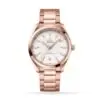 Replica Omega Seamaster Aqua Terra Men Automatic White 18ct Rose Gold Watch O22050412102001